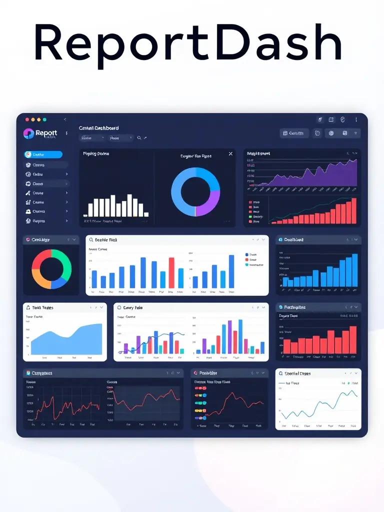 An interactive dashboard of the Analytics Dashboard, showcasing customizable charts and graphs that provide valuable insights into business operations and performance metrics.